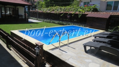Правоъгълен басейн Styropool 600 x 300 x 150 cm, гр. Елена