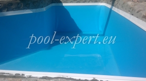 Swimming pool with liner 0,80 mm