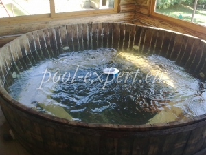 wooden whirlpool, village Valtzovci, Elena