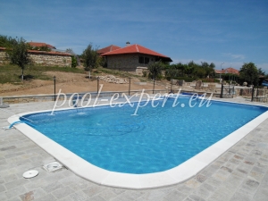 Concrete swimming pool 1200 x 600 x 120/150 cm, Elena 